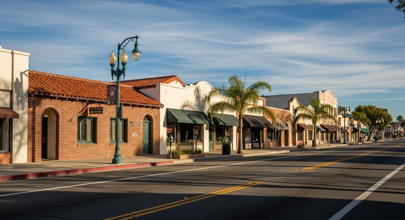 Old Town Camarillo neighborhood street